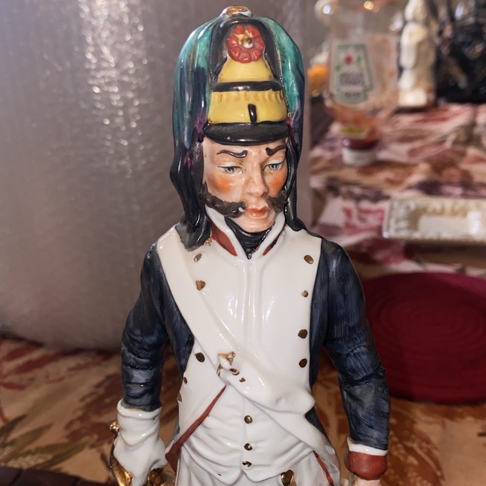FINE VTG CAPODIMONTE DI PIETRO NAPOLEONIC ORIGINAL ARNART CREATION JAPAN 12” - Picture 2 of 7